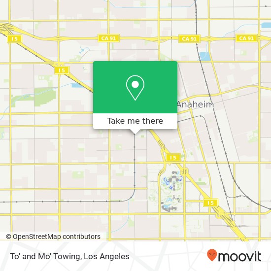 To' and Mo' Towing map