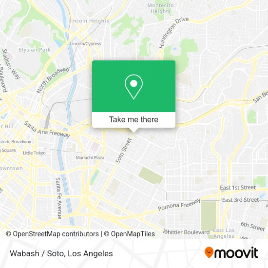 Mapa de Wabash / Soto