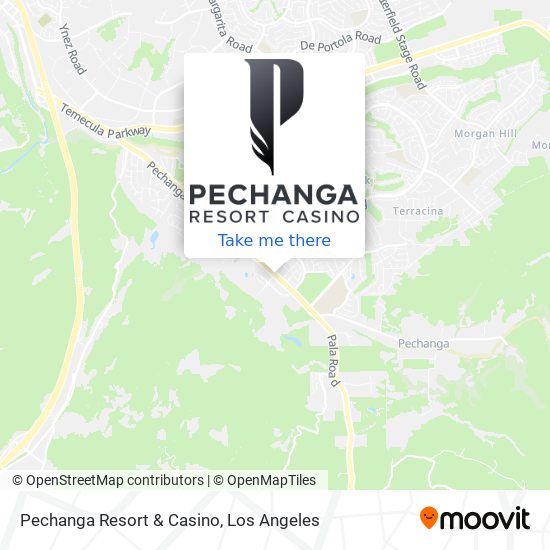 Mapa de Pechanga Resort & Casino