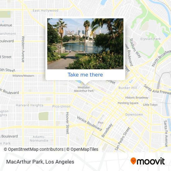Mapa de MacArthur Park