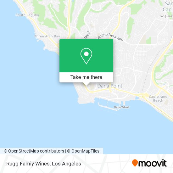 Mapa de Rugg Famiy Wines