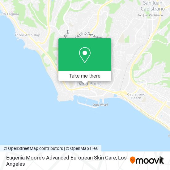 Eugenia Moore's Advanced European Skin Care map
