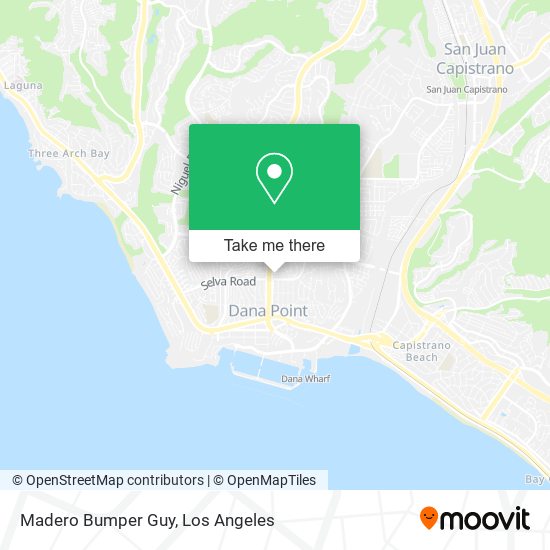 Mapa de Madero Bumper Guy