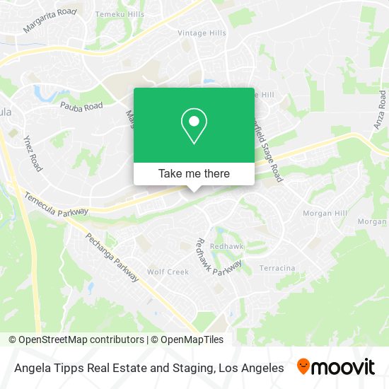 Angela Tipps Real Estate and Staging map