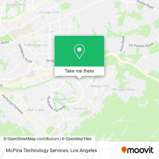 Mapa de McPina Technology Services