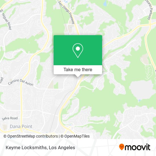 Mapa de Keyme Locksmiths