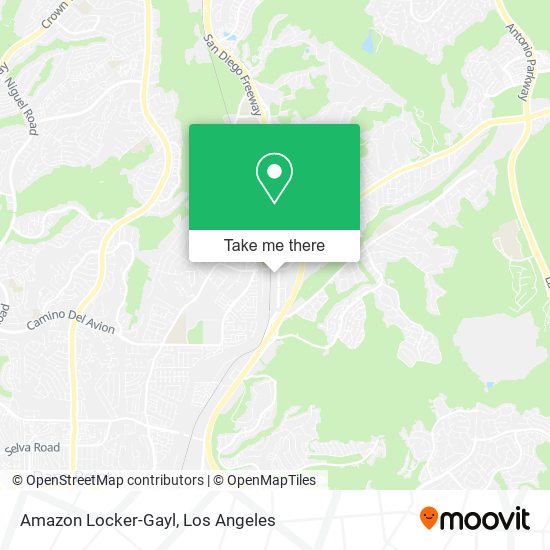 Mapa de Amazon Locker-Gayl