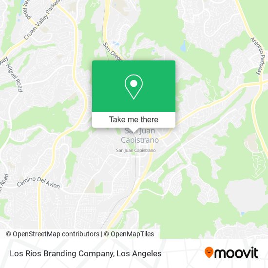 Mapa de Los Rios Branding Company