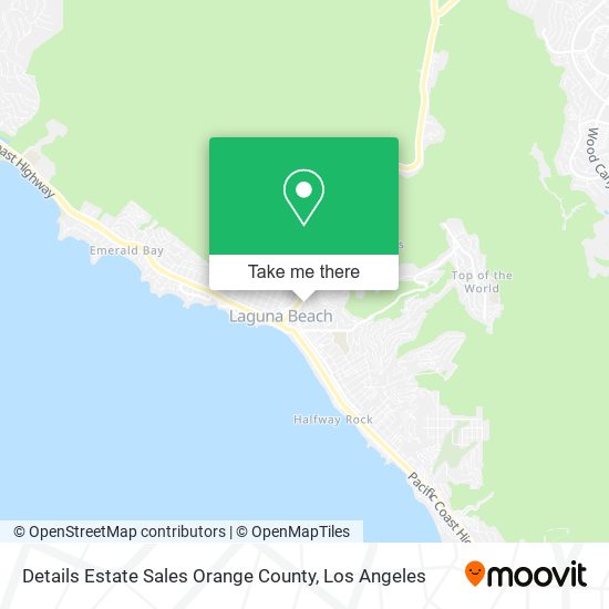 Mapa de Details Estate Sales Orange County