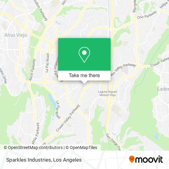 Sparkles Industries map