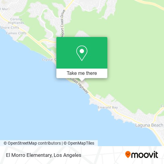El Morro Elementary map