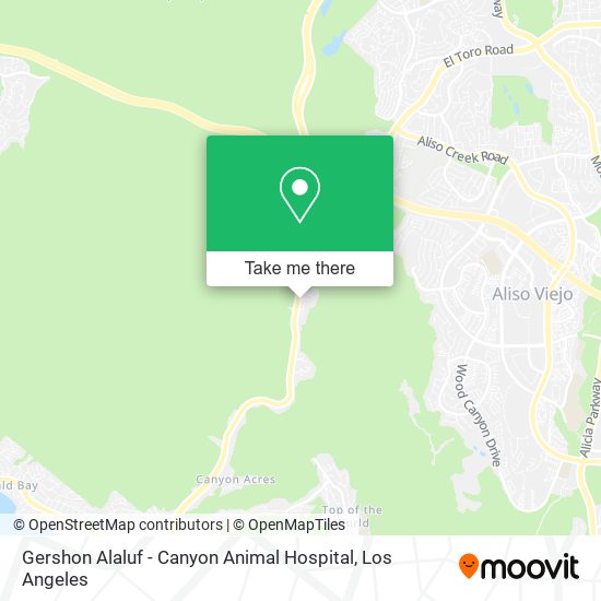 Gershon Alaluf - Canyon Animal Hospital map