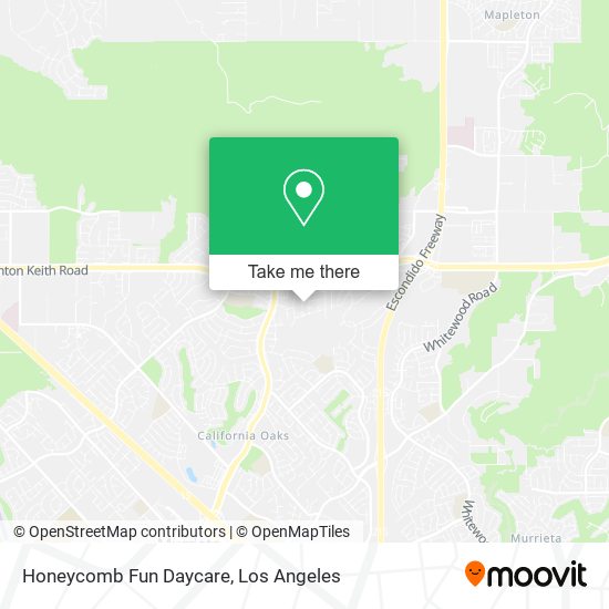 Mapa de Honeycomb Fun Daycare