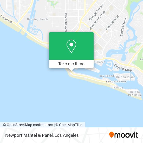 Newport Mantel & Panel map