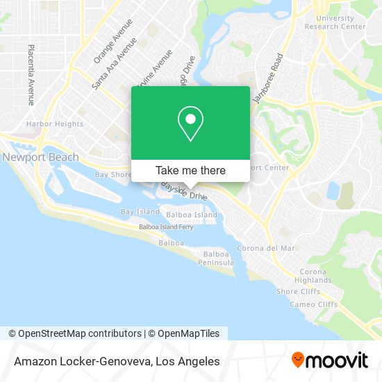 Amazon Locker-Genoveva map