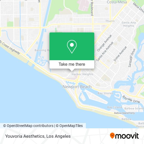 Youvoria Aesthetics map