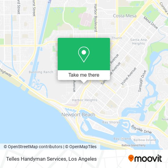 Telles Handyman Services map