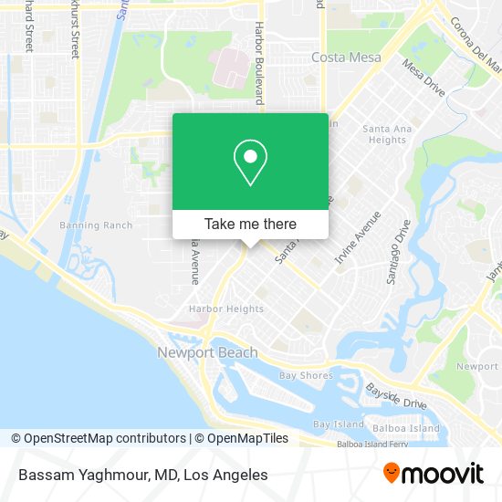 Mapa de Bassam Yaghmour, MD