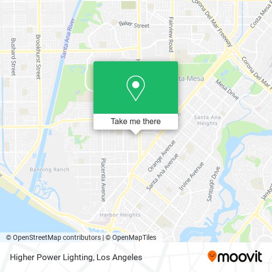 Higher Power Lighting map