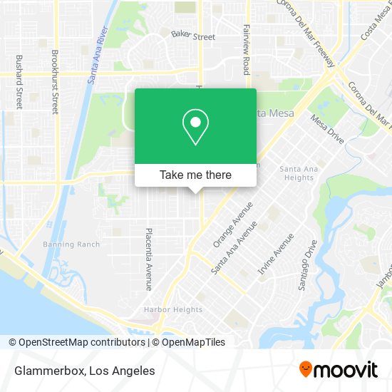 Mapa de Glammerbox