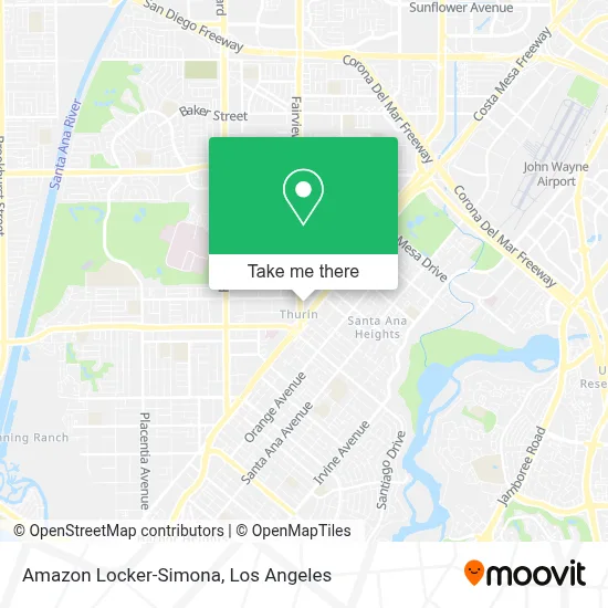 Amazon Locker-Simona map