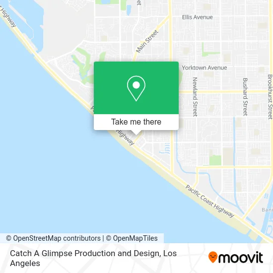 Catch A Glimpse Production and Design map