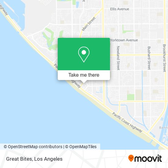 Great Bites map