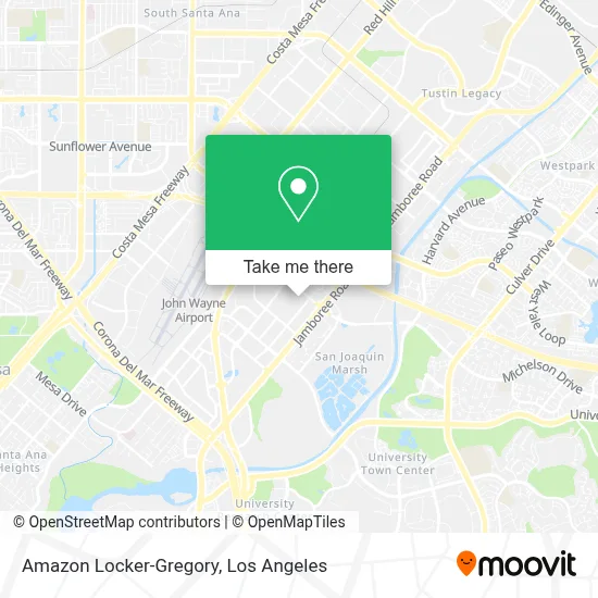 Amazon Locker-Gregory map