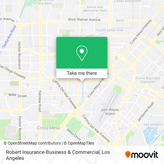 Robert Insurance-Business & Commercial map