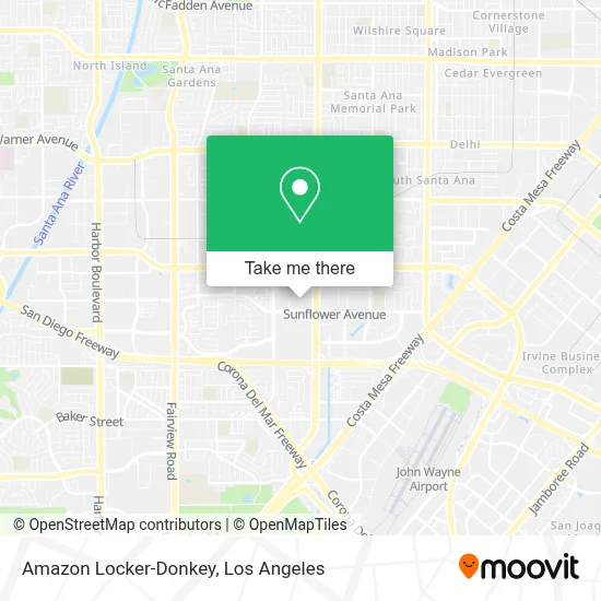 Amazon Locker-Donkey map