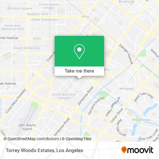 Torrey Woods Estates map