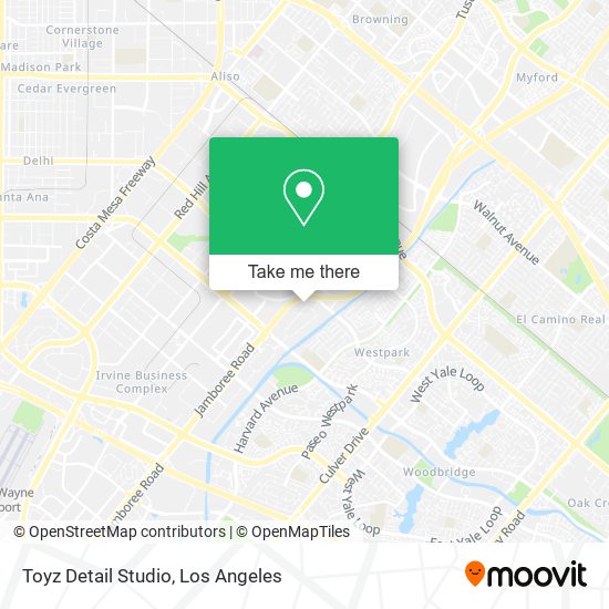 Toyz Detail Studio map