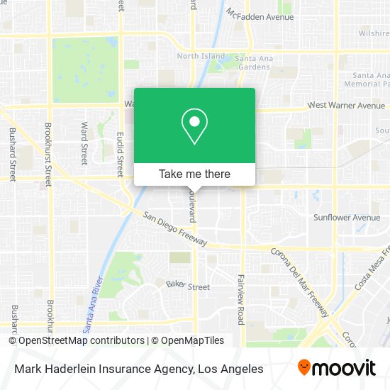 Mark Haderlein Insurance Agency map