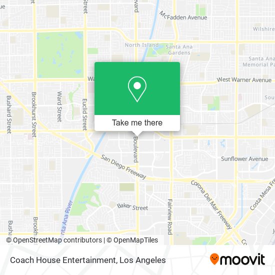 Mapa de Coach House Entertainment