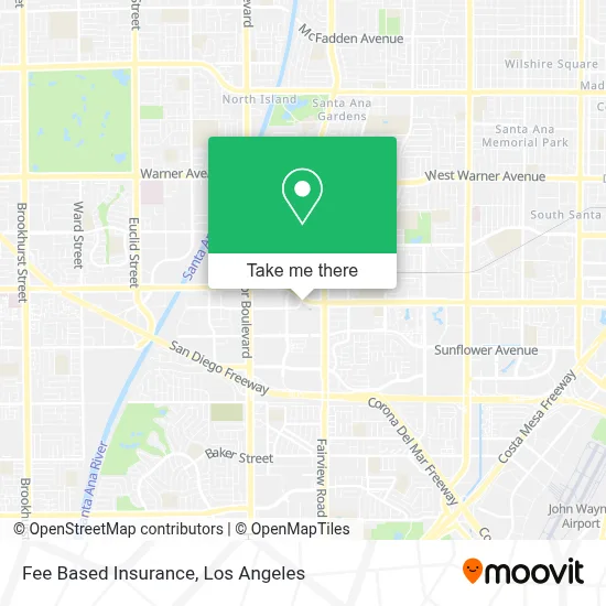 Fee Based Insurance map