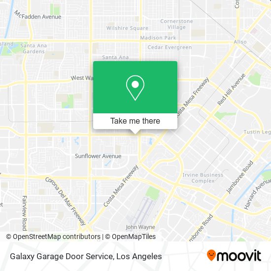 Mapa de Galaxy Garage Door Service