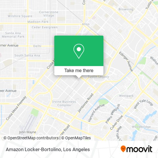 Amazon Locker-Bortolino map
