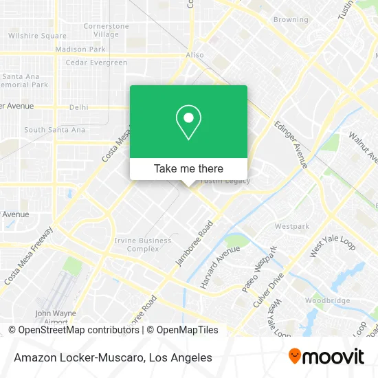 Amazon Locker-Muscaro map