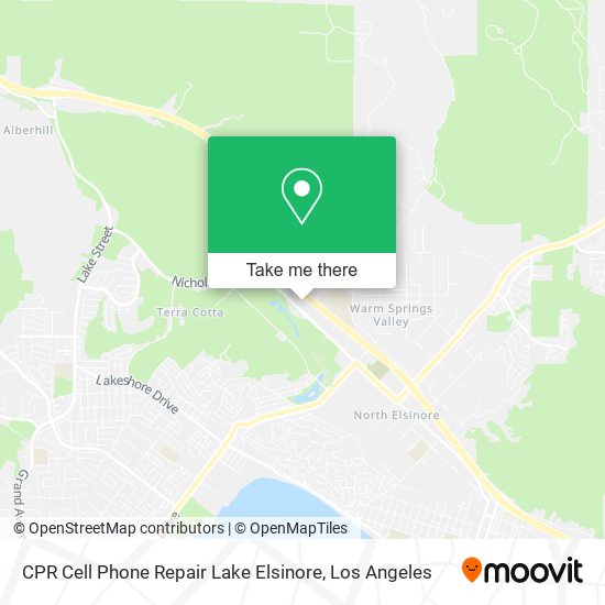 Mapa de CPR Cell Phone Repair Lake Elsinore