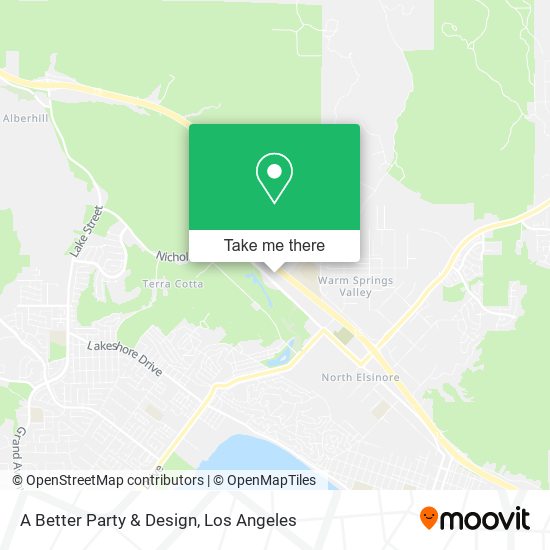 Mapa de A Better Party & Design