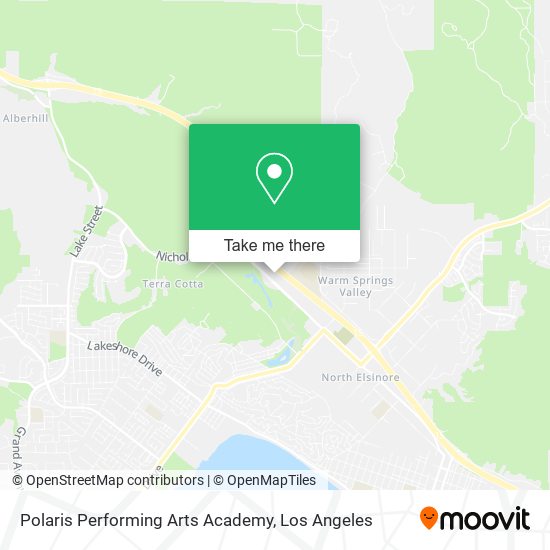 Polaris Performing Arts Academy map