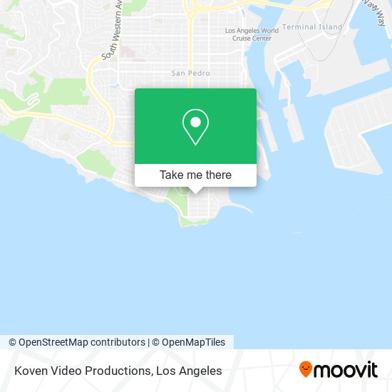 Koven Video Productions map