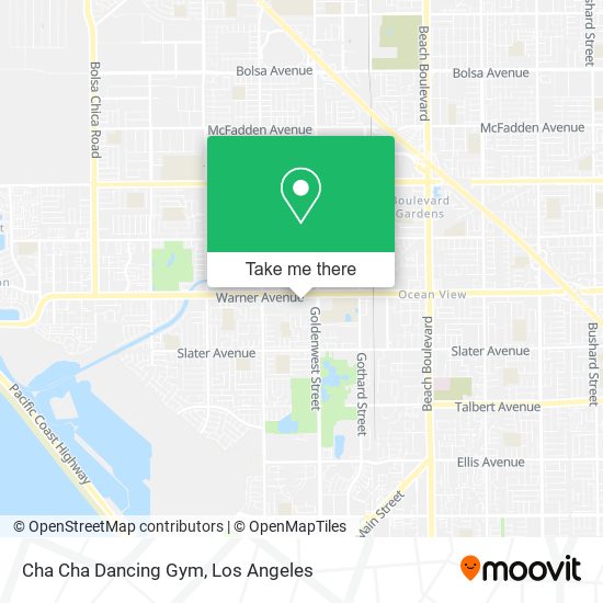 Cha Cha Dancing Gym map