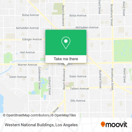 Western National Buildings map