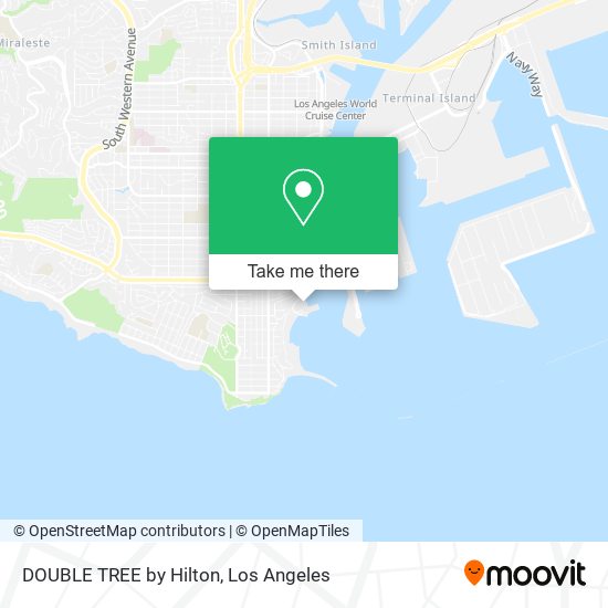 Mapa de DOUBLE TREE by Hilton