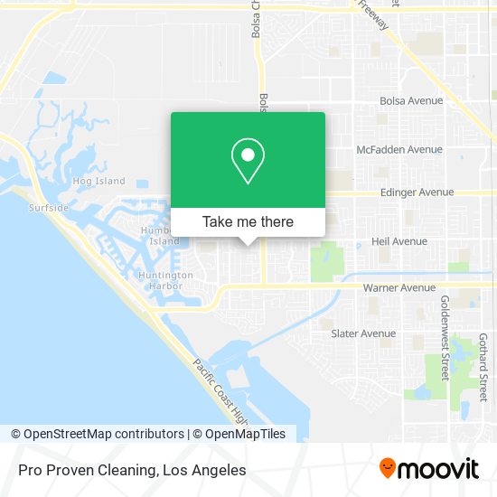 Mapa de Pro Proven Cleaning