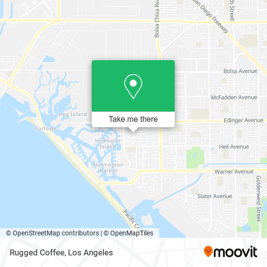 Rugged Coffee map