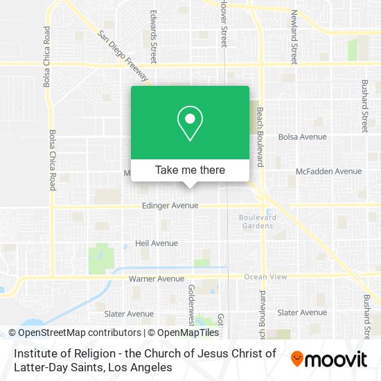 Mapa de Institute of Religion - the Church of Jesus Christ of Latter-Day Saints