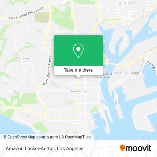 Amazon Locker-Author map