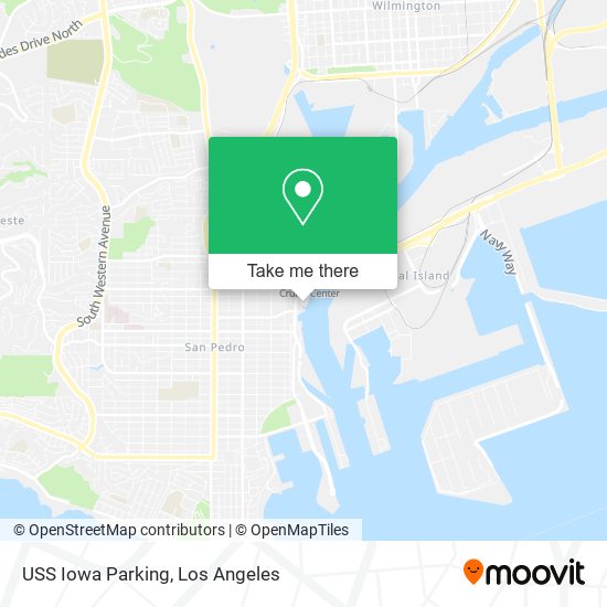 USS Iowa Parking map